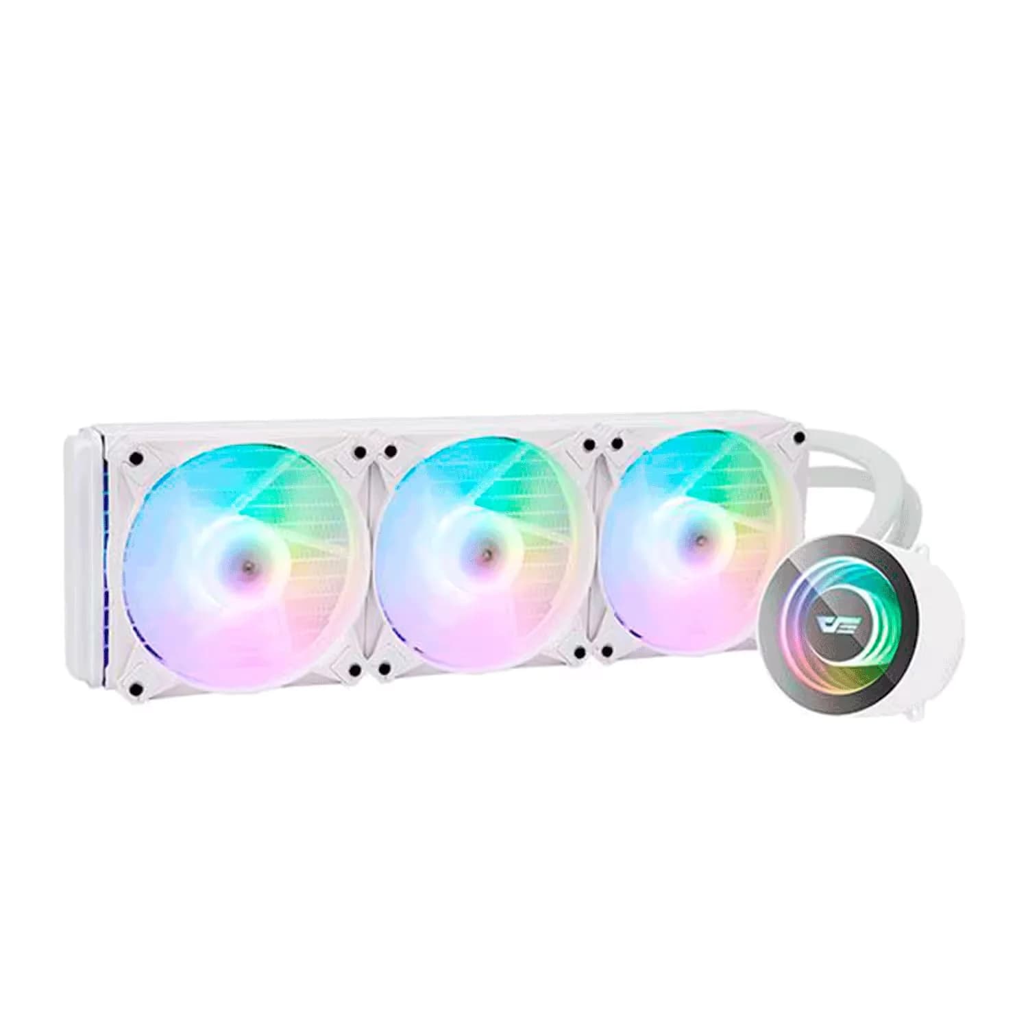 Acessório · Intel Water Cooler para Processador Aigo darkFlash DX360 V2.6 ARGB - Branco