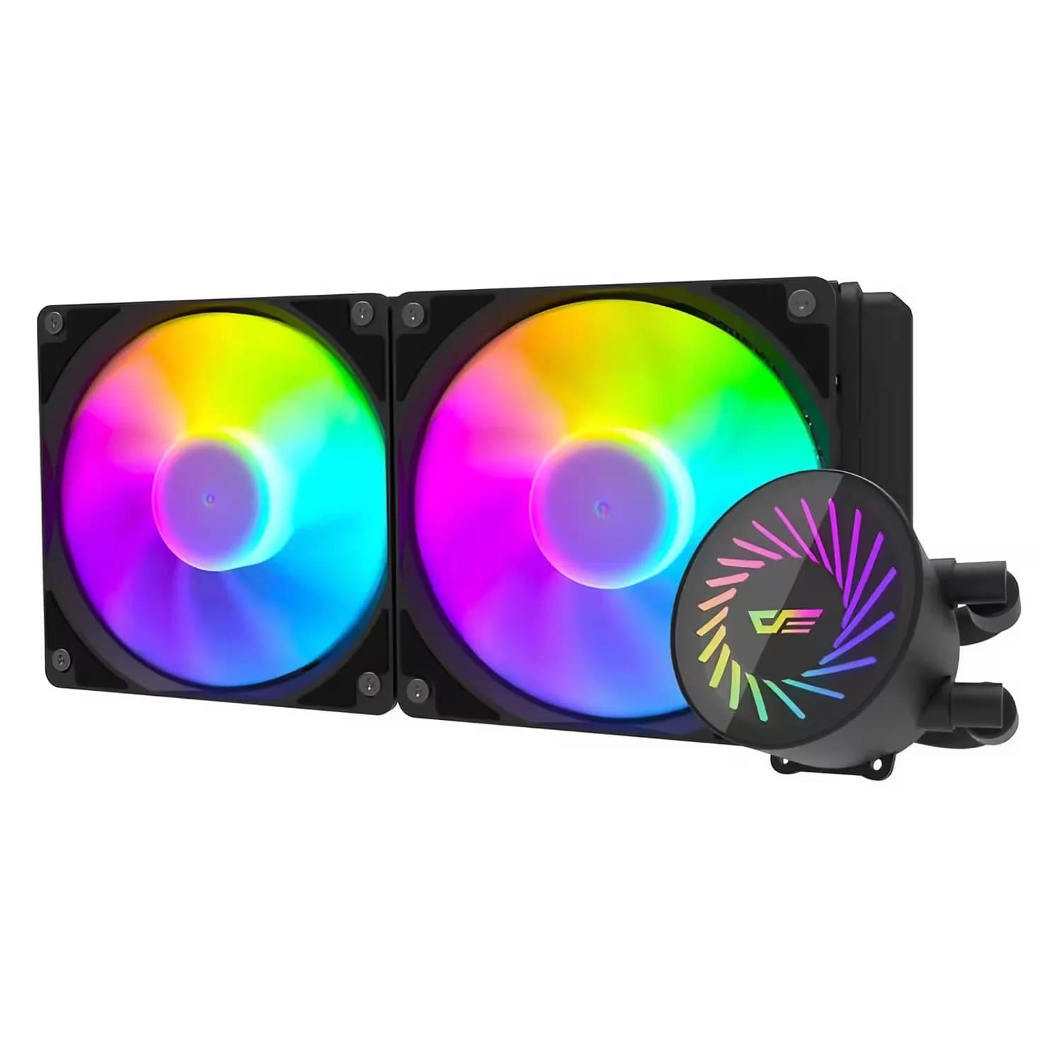 Acessório · Intel Water Cooler para Processador Aigo Darkflash Radiant DCS 240 RGB - Preto