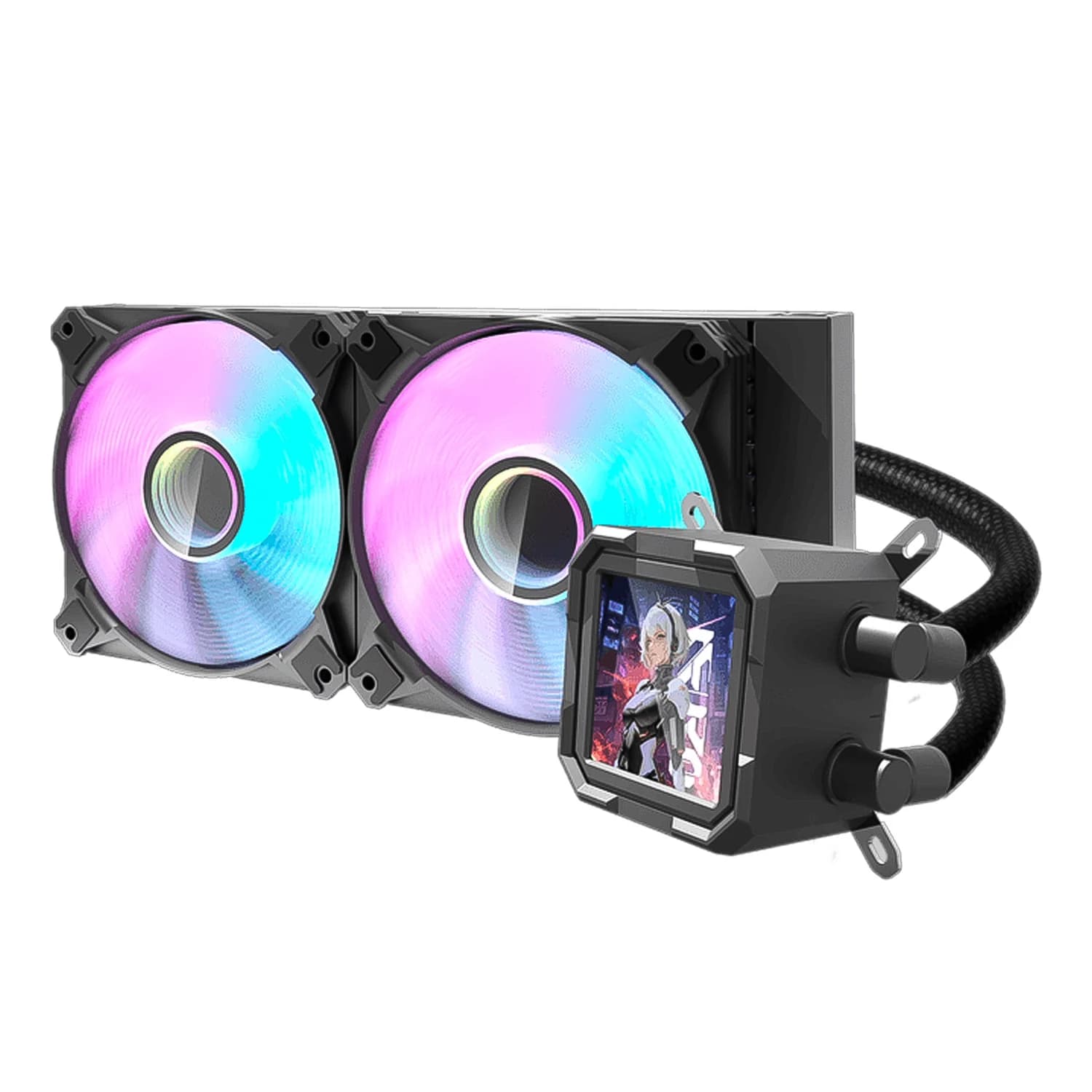 Acessório · Intel Water Cooler para Processador darkFlash DV240S ARGB - Preto