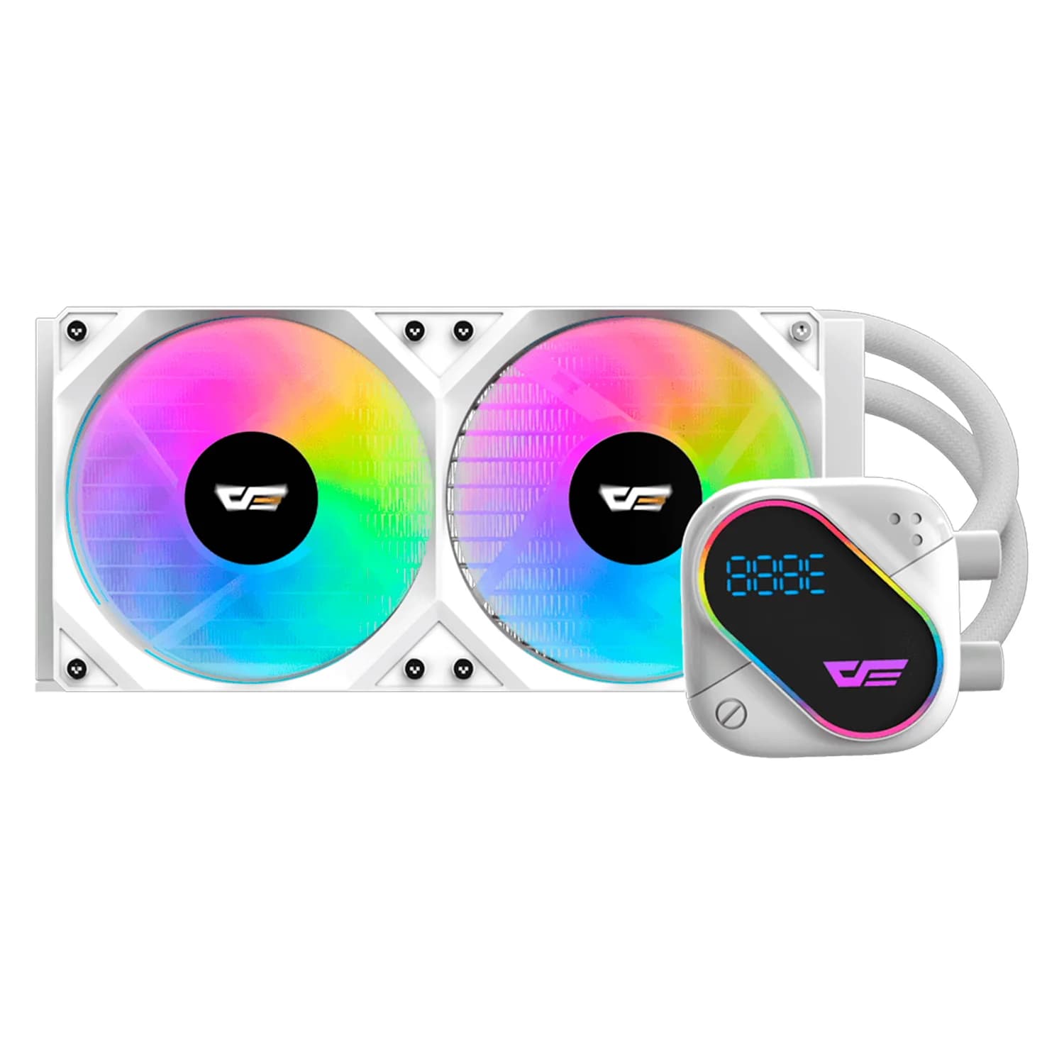 Acessório · Intel Water Cooler para Processador darkFlash Explore DO240 ARGB - Branco