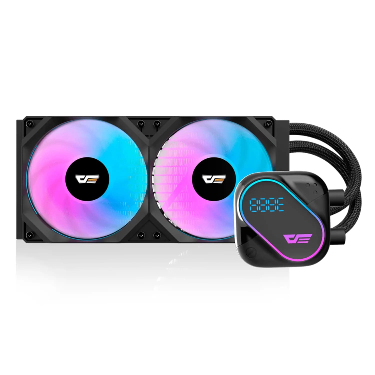 Acessório · Intel Water Cooler para Processador darkFlash Explore DO240 ARGB - Preto