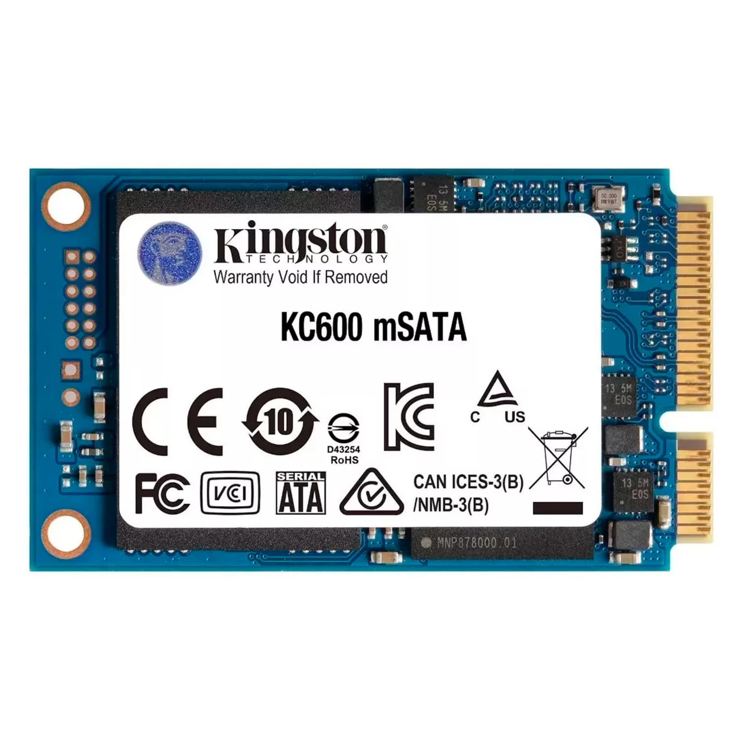 Acessório · Kingston SSD Kingston KC600 256GB 2.5" SATA 3 - SKC600MS/256G