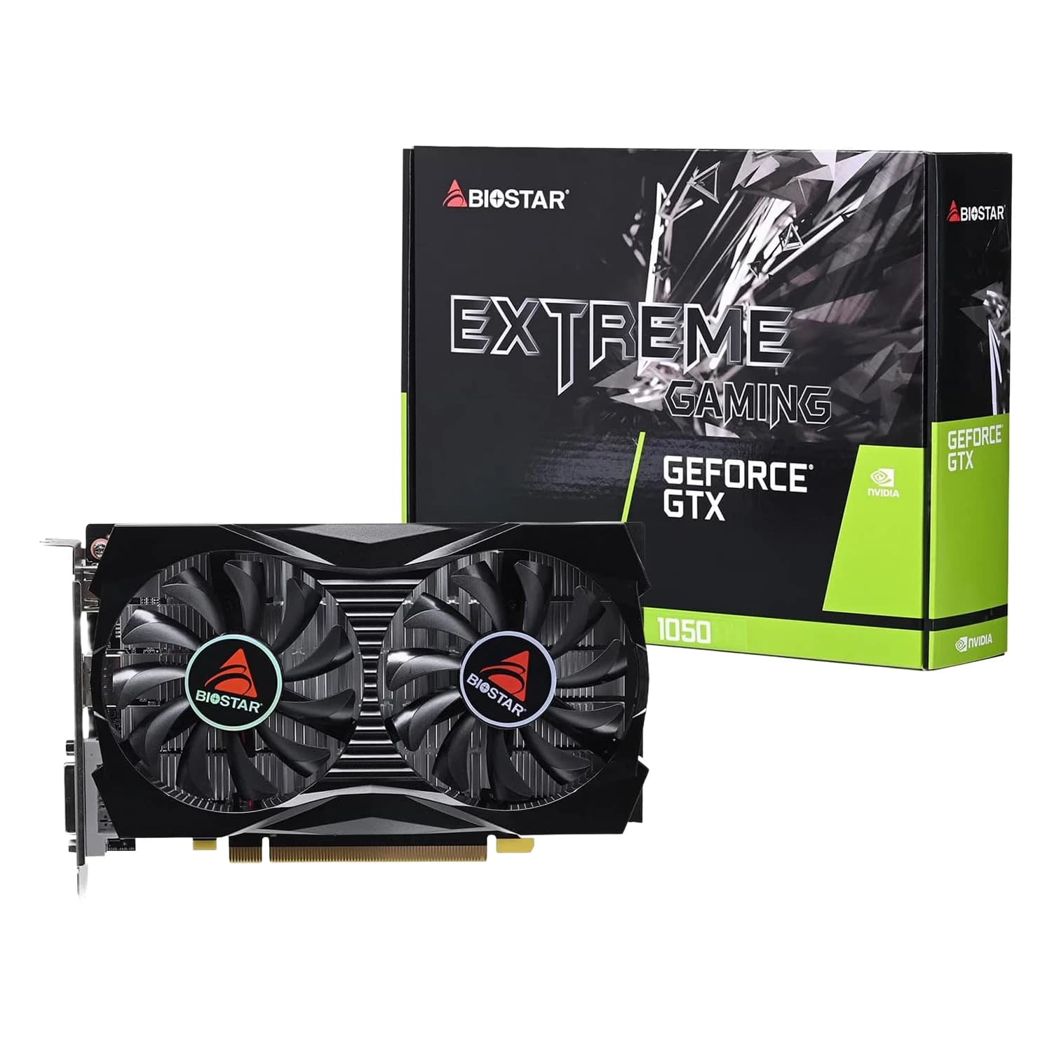 NVIDIA Placa de Vídeo Biostar Extreme Gaming NVIDIA GeForce GTX-1050 4GB GDDR5 - VN1055XF41