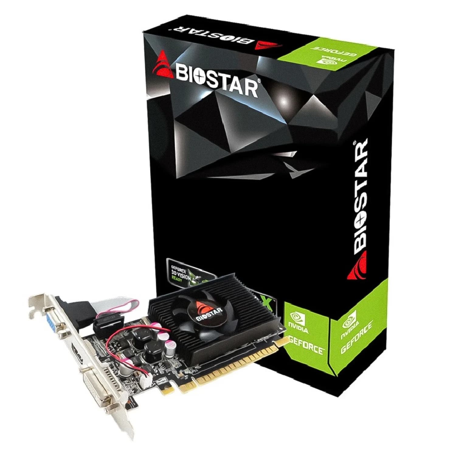 NVIDIA Placa de Vídeo Biostar NVIDIA GeForce GT-210 1GB DDR3 - VN2103NHG6