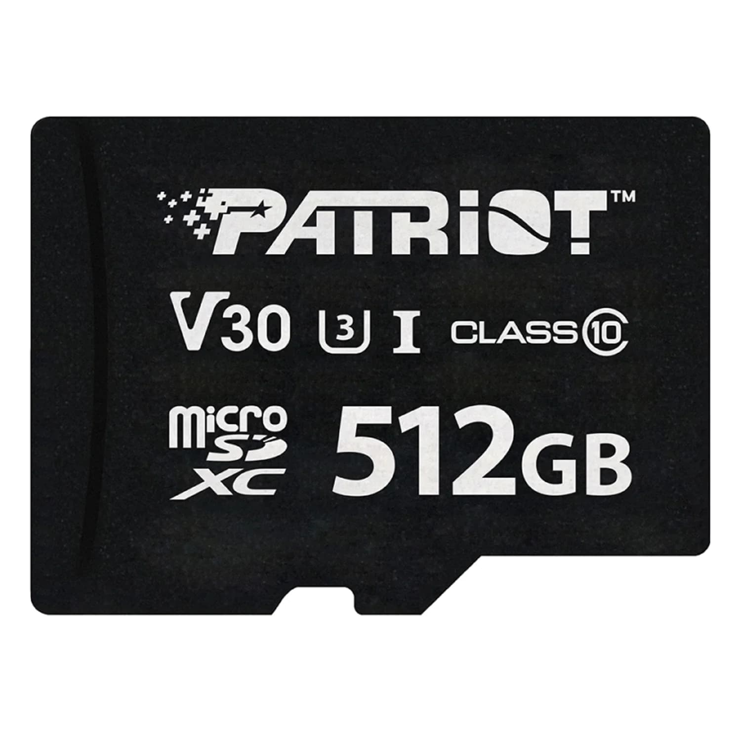 Patriot Cartão de Memória Micro SD Patriot V30 512GB 90MBs - PSF512GVX31MCX