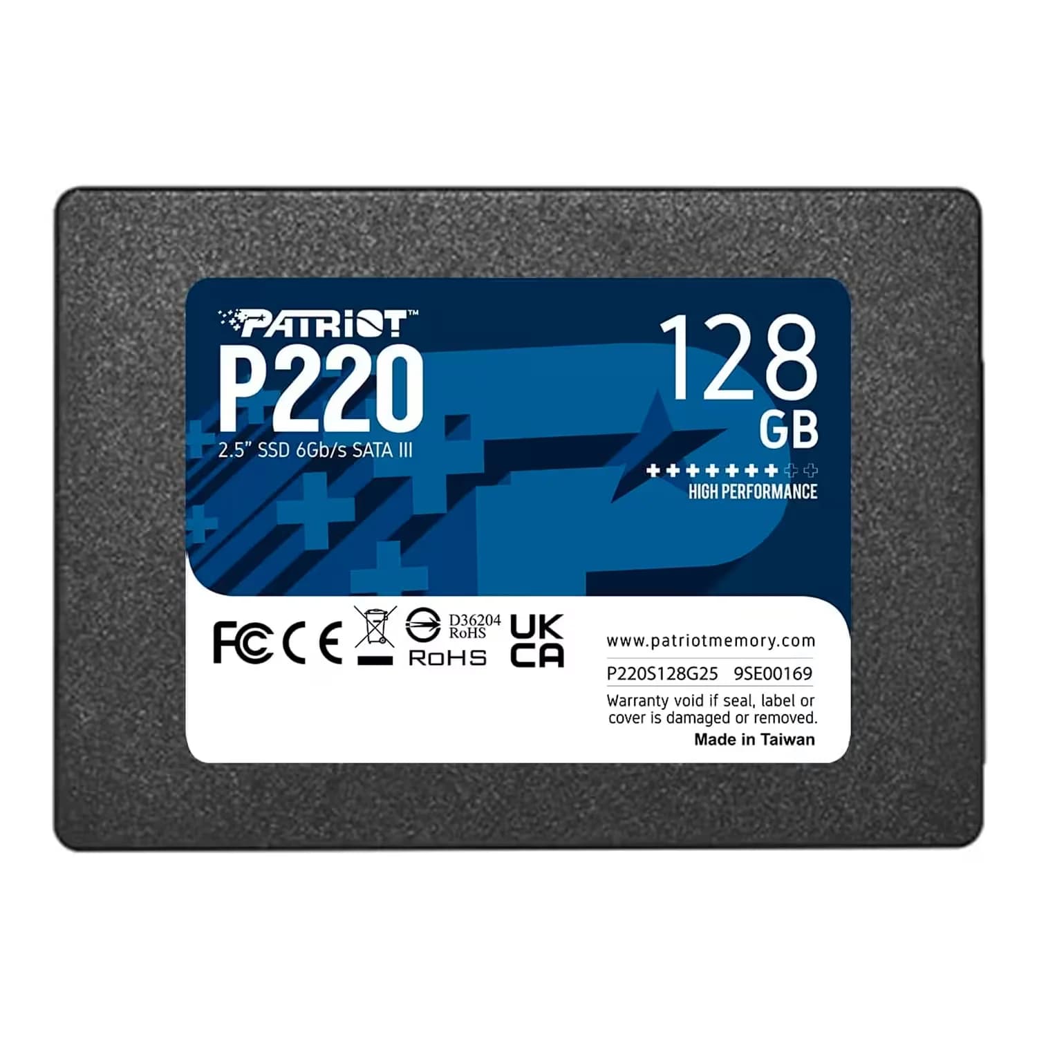 Acessório · Patriot SSD Patriot 2.5¨ P220 128GB - P220S128G25