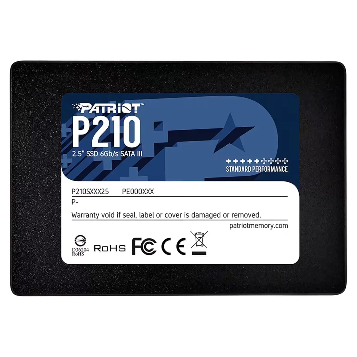 Acessório · Patriot SSD Patriot P210 512GB 2.5" - P210S512G25
