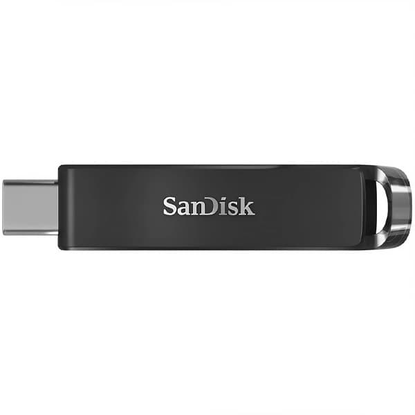 Acessório · SanDisk Pendrive de 64GB SanDisk Ultra SDCZ460-064G-G46 USB-C - Preto