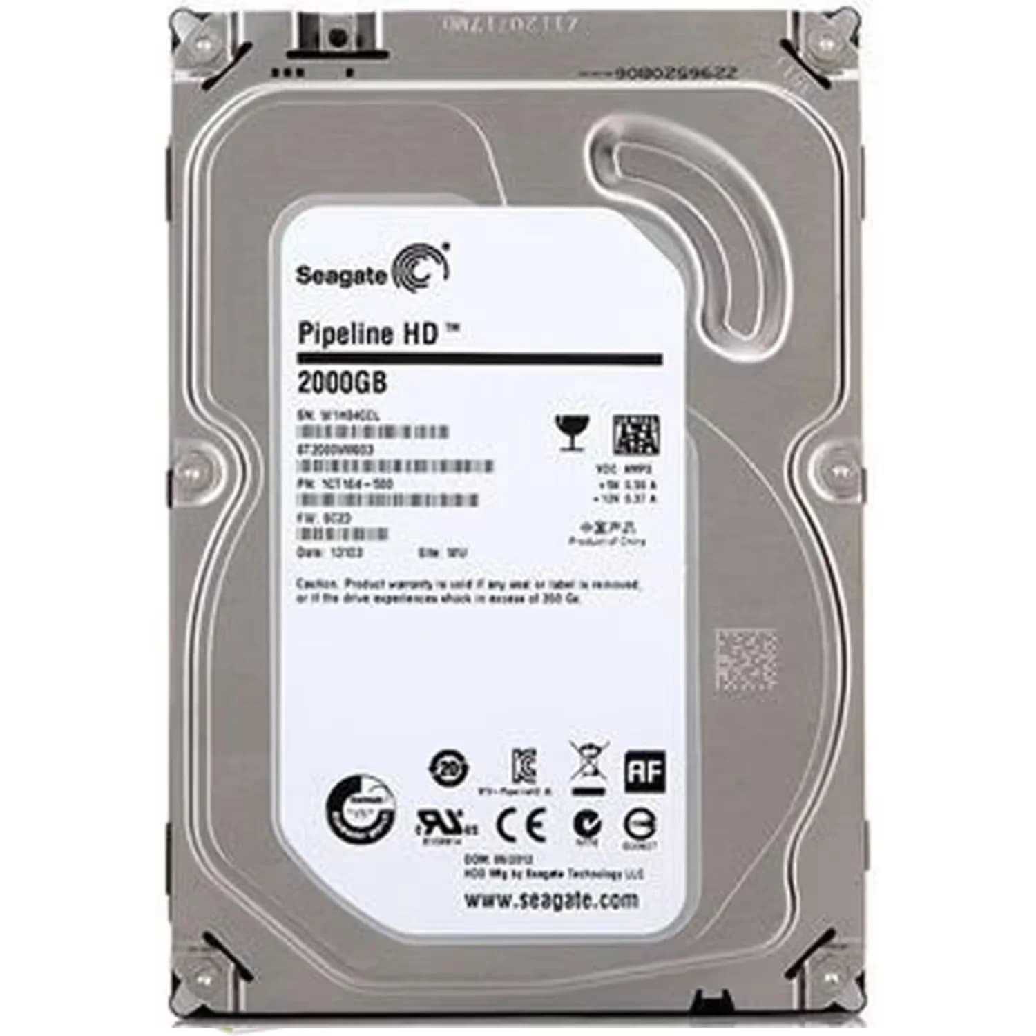 Seagate HD Seagate Pipeline Pull 2TB 3.5" SATA 3 5900RPM - ST2000VM003