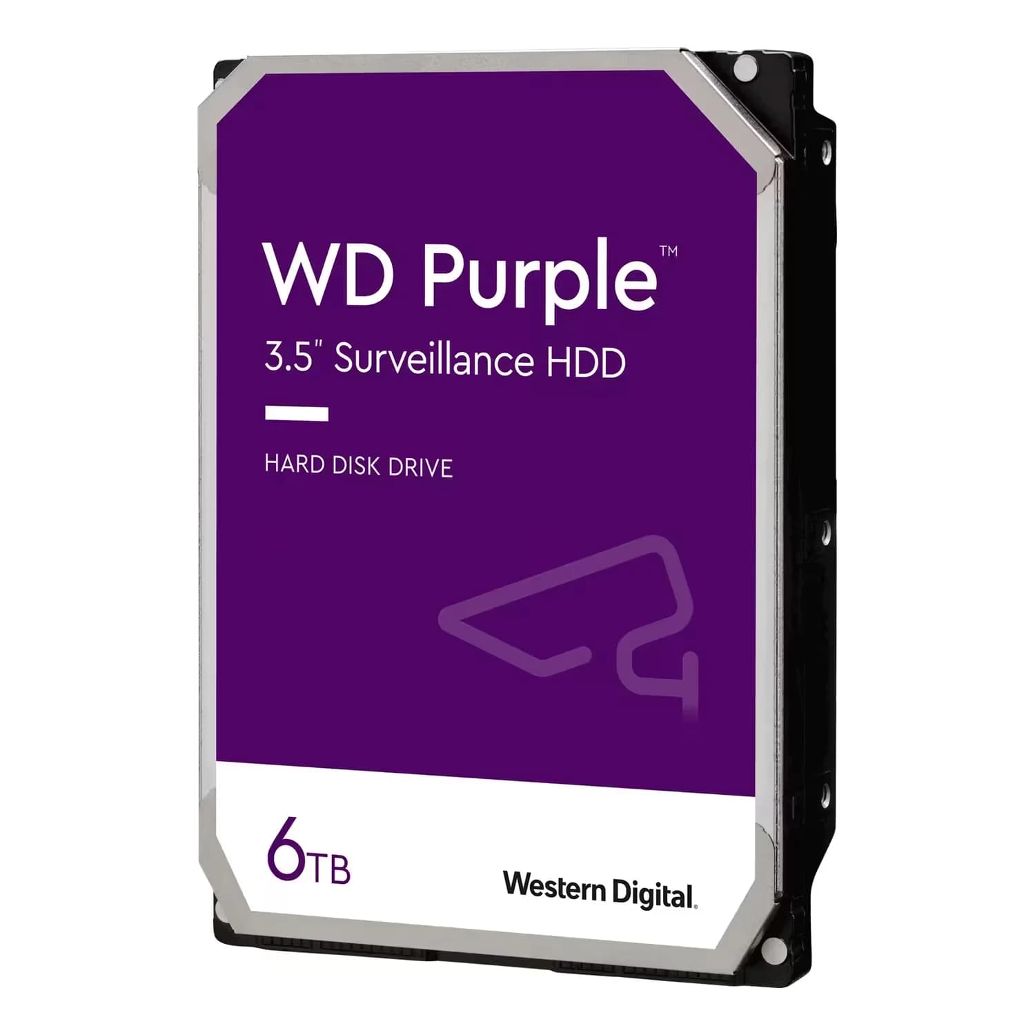 Acessório · Western Digital HD Western Digital WD Purple 6TB 3.5" SATA 3 5400PRM - WD64PURZ
