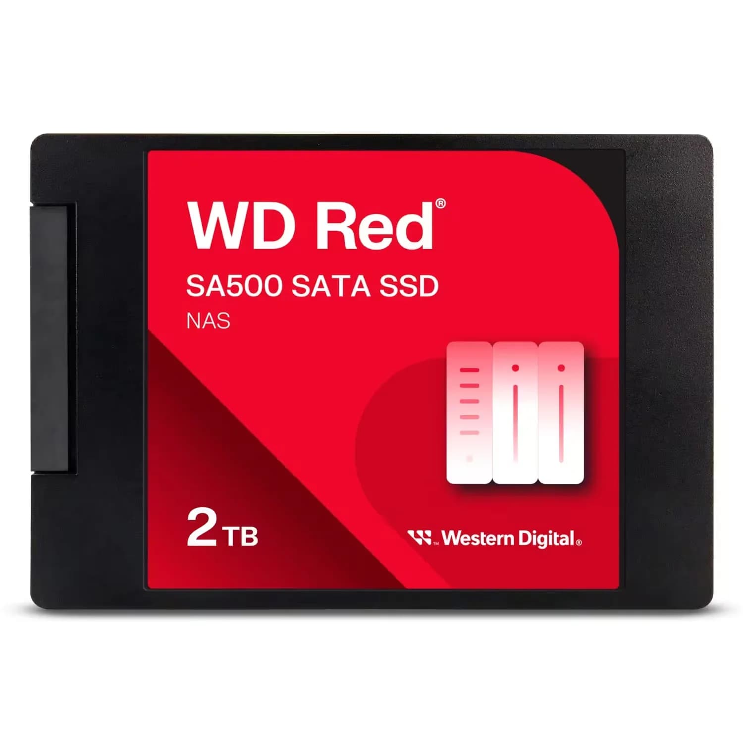 Acessório · Western-digital Ssd Western Digital SA500 Nas Sata Mb 2048GB Vermelho