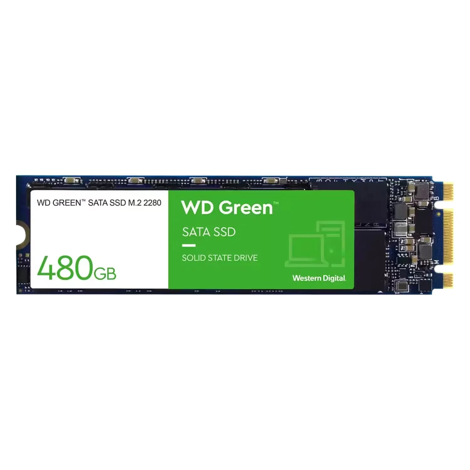 Western Digital SSD M.2 Western Digital Green 480GB SATA 3 - WDS480G3G0B