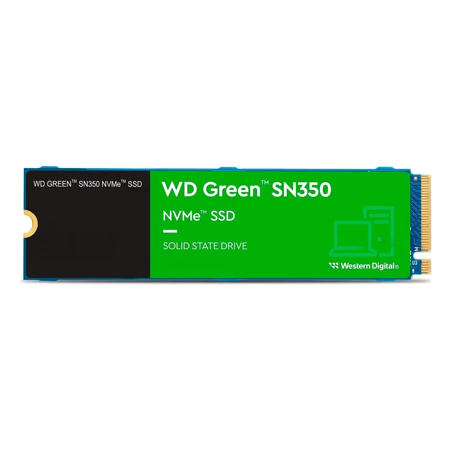 Acessório · Western-digital Ssd Western Digital Wd SN350 Nvme 250GB Verde
