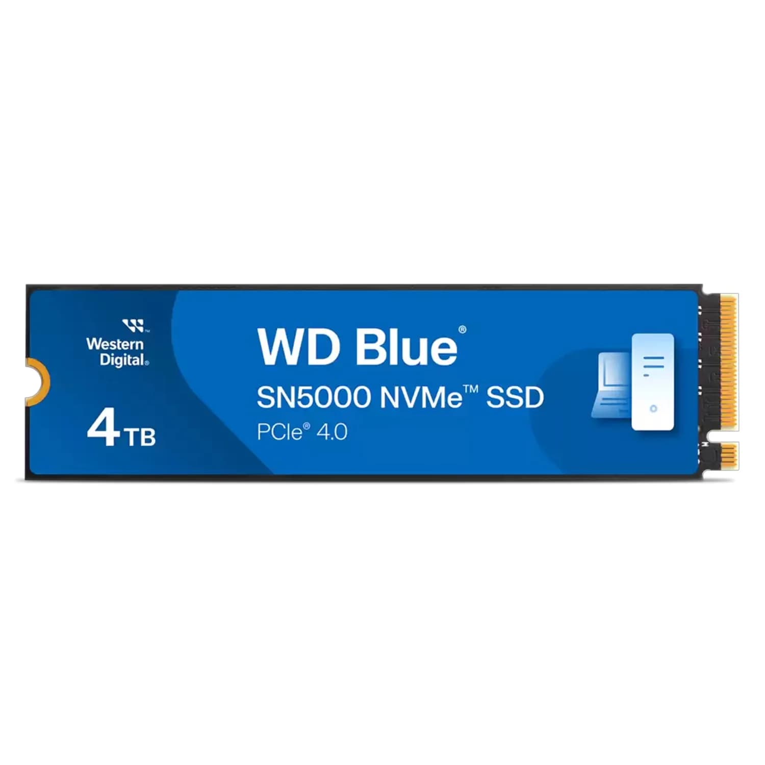 Acessório · Western Digital SSD M.2 Western Digital WD Blue SN5000 4TB NVMe PCIe 4.0 - WDS400T4B0E
