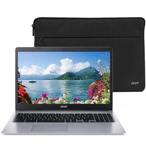 Acer Notebook Acer Chromebook 315 CB315-4H-C7A1 15.6" Intel Celeron N4500 4GB RAM 64GB eMMC - Pure Silver