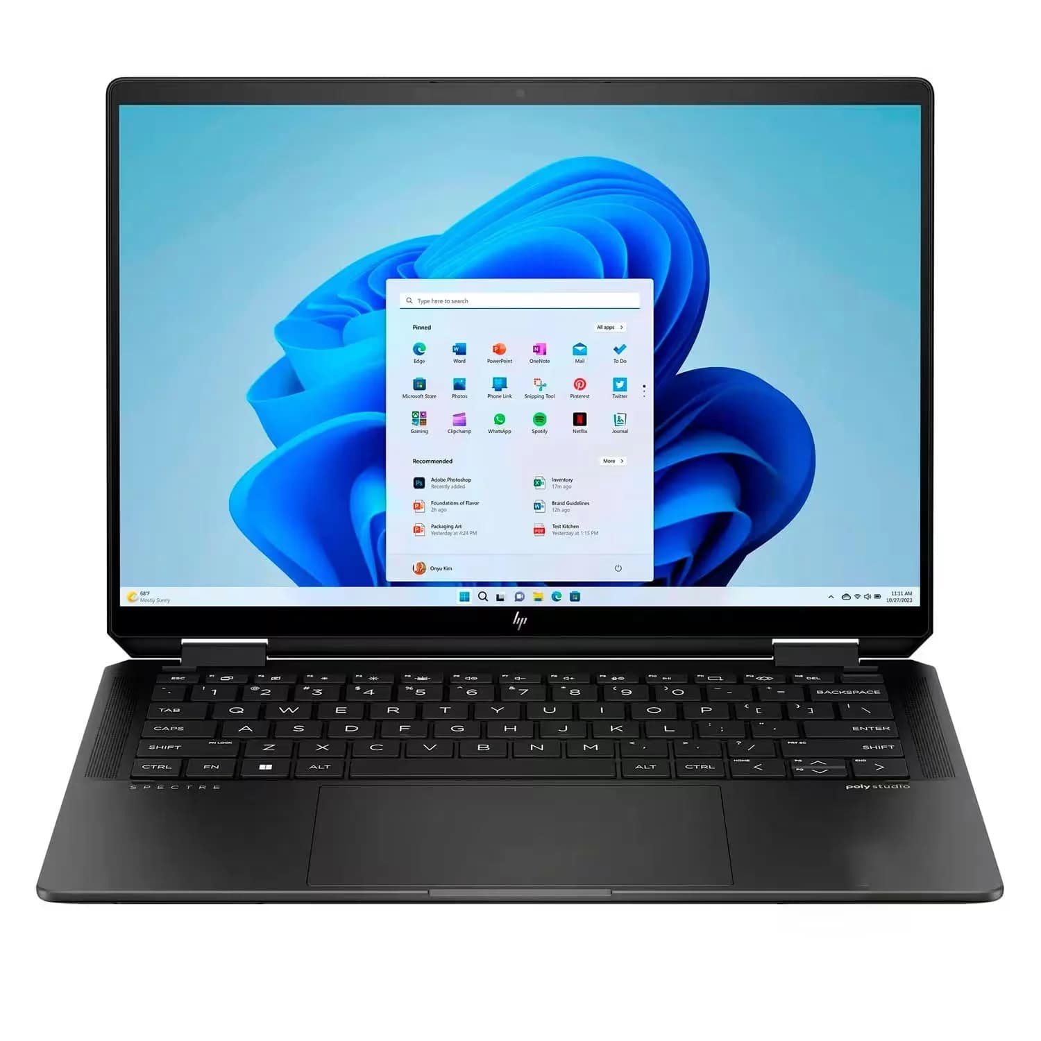 HP Notebook HP 14-EU0013DX 14" Intel Core Ultra 7-155U 1TB SSD 16GB RAM - Cinza