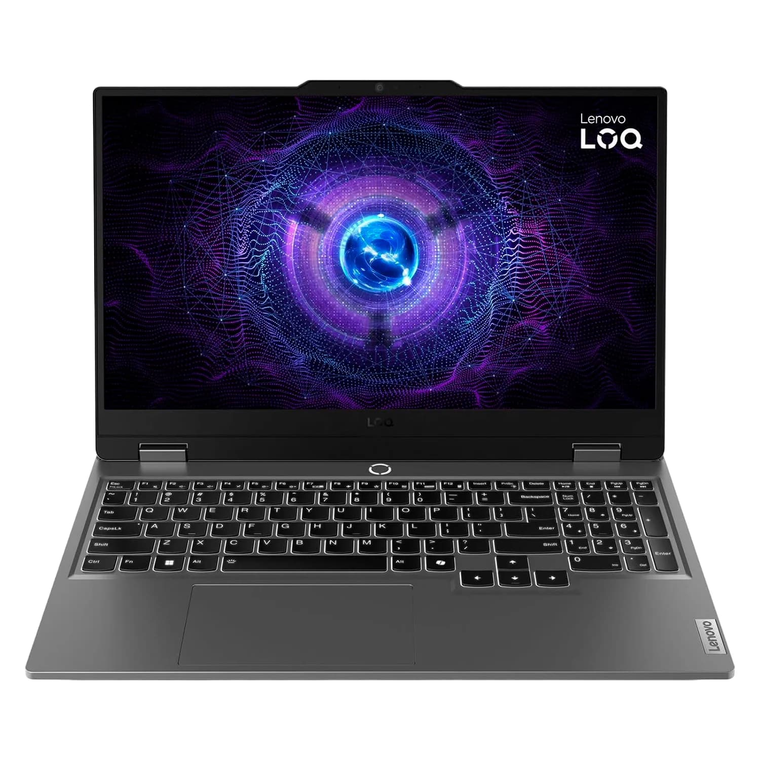 Lenovo Notebook Lenovo LOQ 83JE002KUS 15.6" Intel Core i5-13450HX 512GB SSD 16GB RAM NVIDIA GeForce RTX 5050 8GB - Cinza