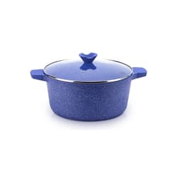 Balzano Diecast Alum Saucepot with Glass Lid 28Cm