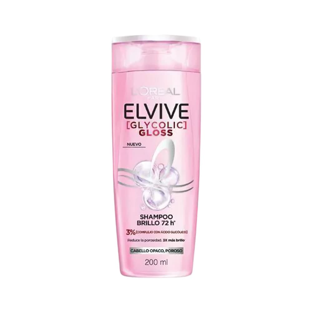 Elseve Shampoo L'Oreal Elvive Glycolic Gloss 200 Ml