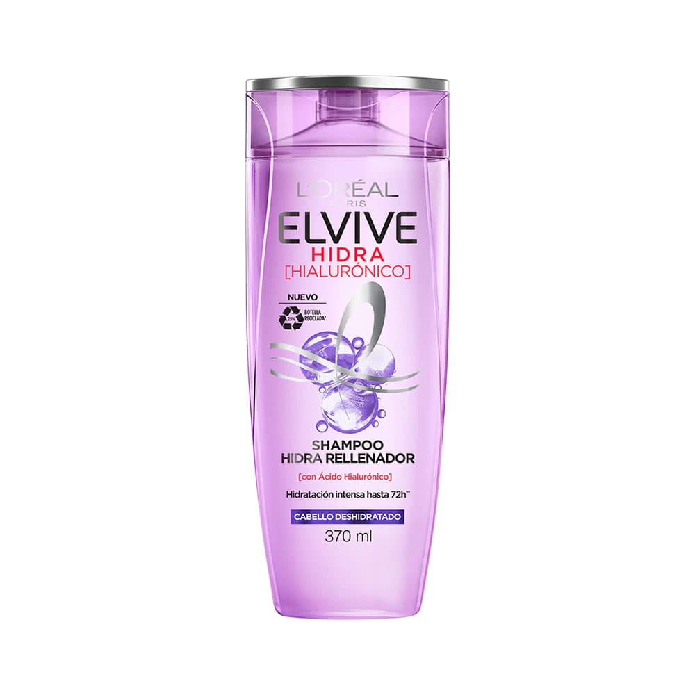Elseve Shampoo L'Oreal Elvive Hidra Hialuronico 370 Ml