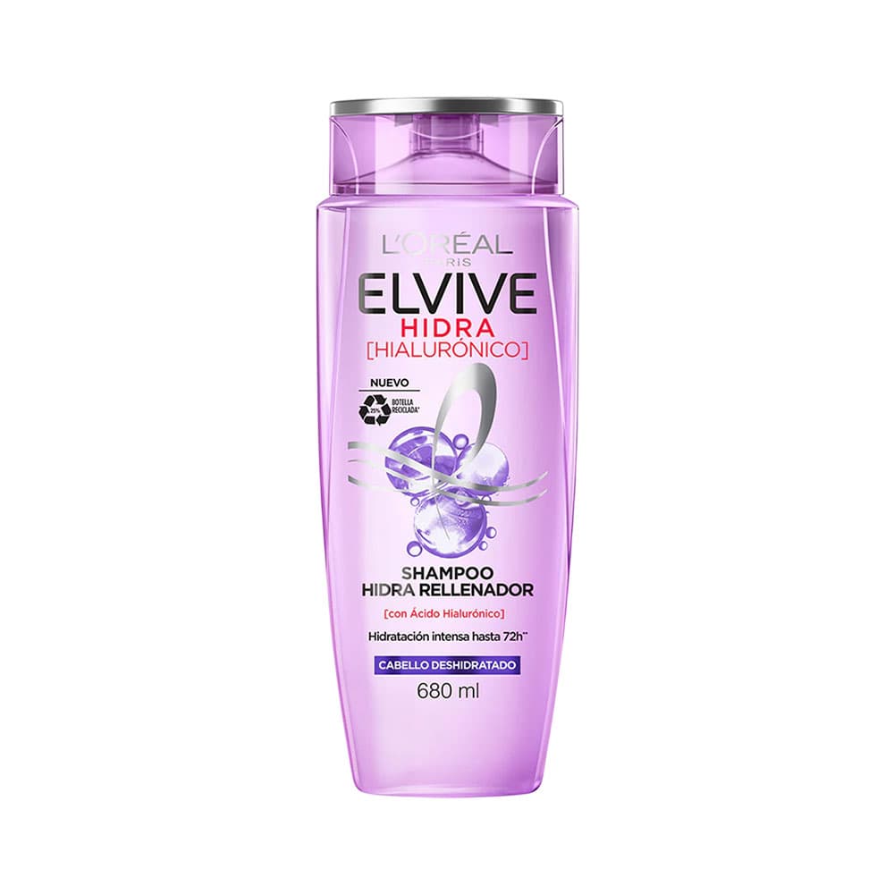 Elseve Shampoo L'Oreal Elvive Hidra Hialuronico 680 Ml