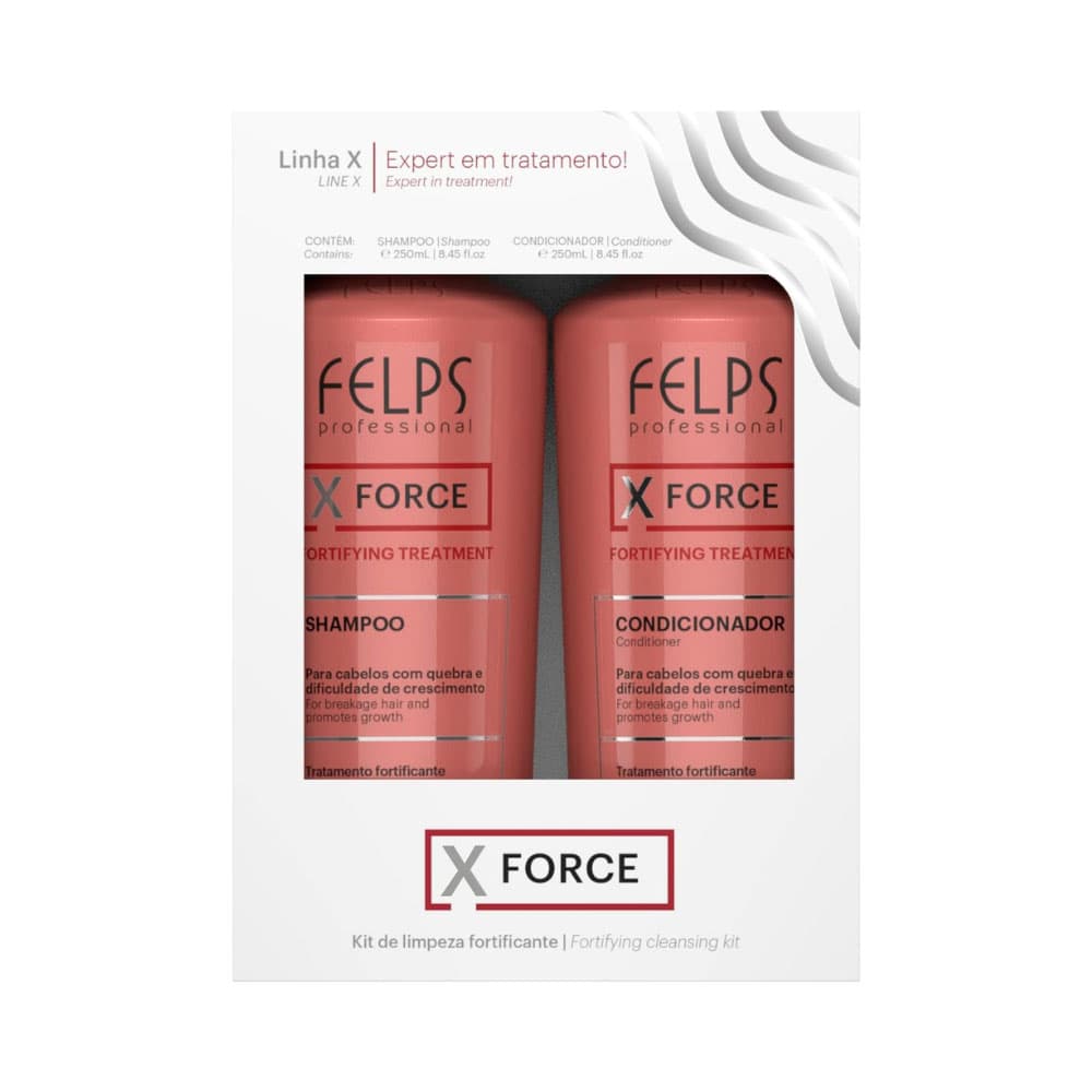 Felps Kit Felps Shampoo Y Acondicionador Xforce 250 Ml