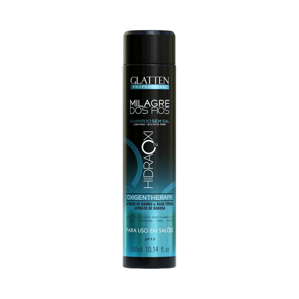 Glatten Shampoo Glatten Milagre Dos Fios Hidraoxi 300 Ml