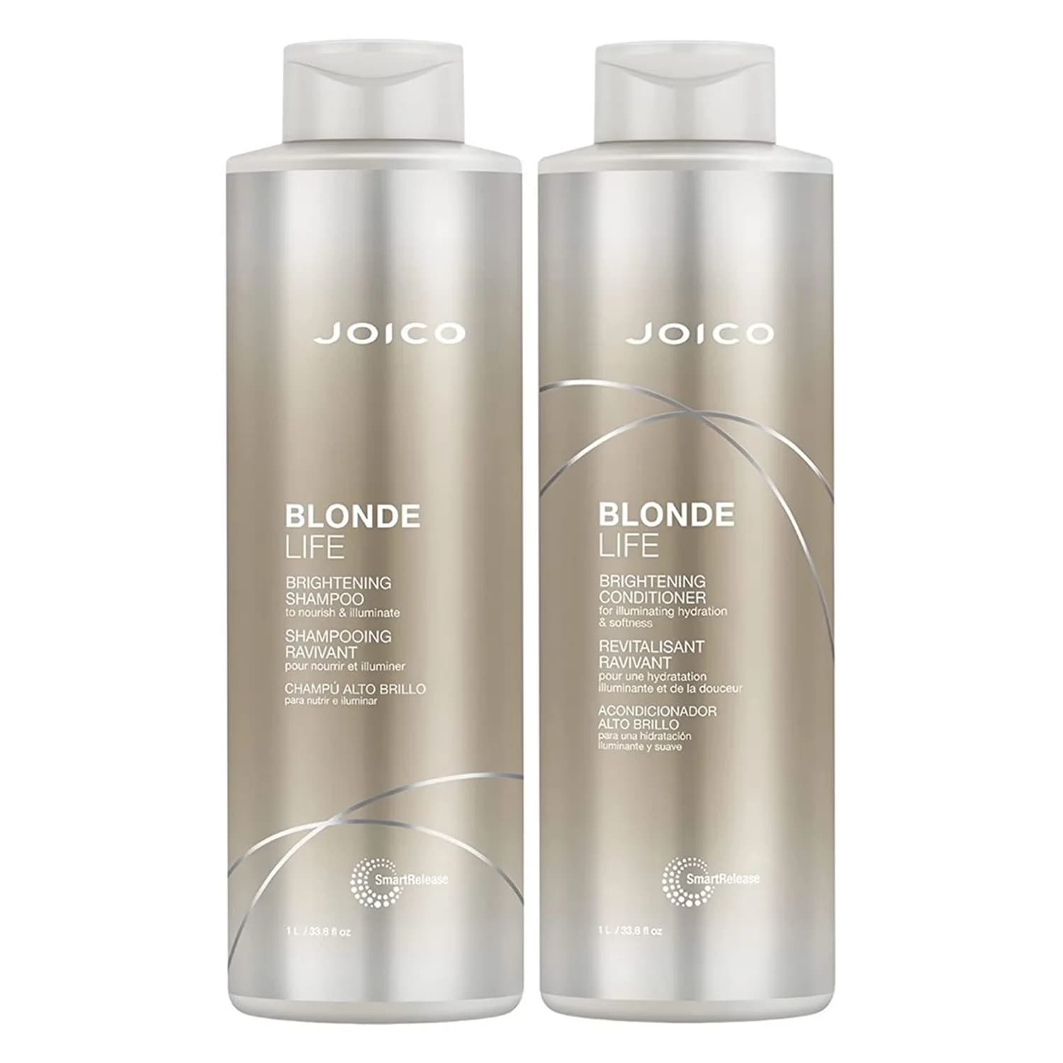 Joico Kit Shampoo e Condicionador Blonde Life Brightening Duo 1L