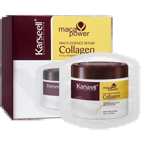 Karseell Máscara Capilar Karseell Maca Power Essence Repair Sachet - 24 Unidades