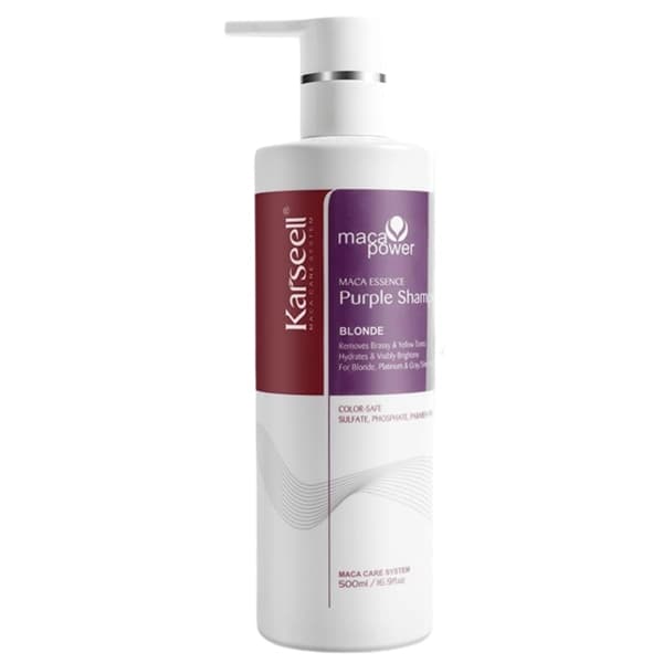 Karseell Shampoo Karseell Maca Power Essence Purple Blonde 500 Ml