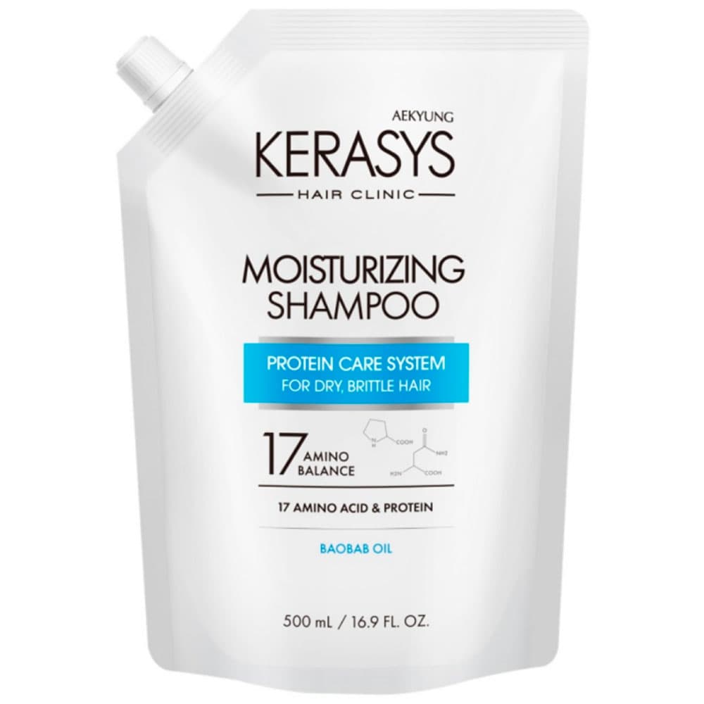 Kerasys Shampoo Refill Moisture Clinic 500Ml - Roma Shopping - Seu Destino Para Compras No Paraguai