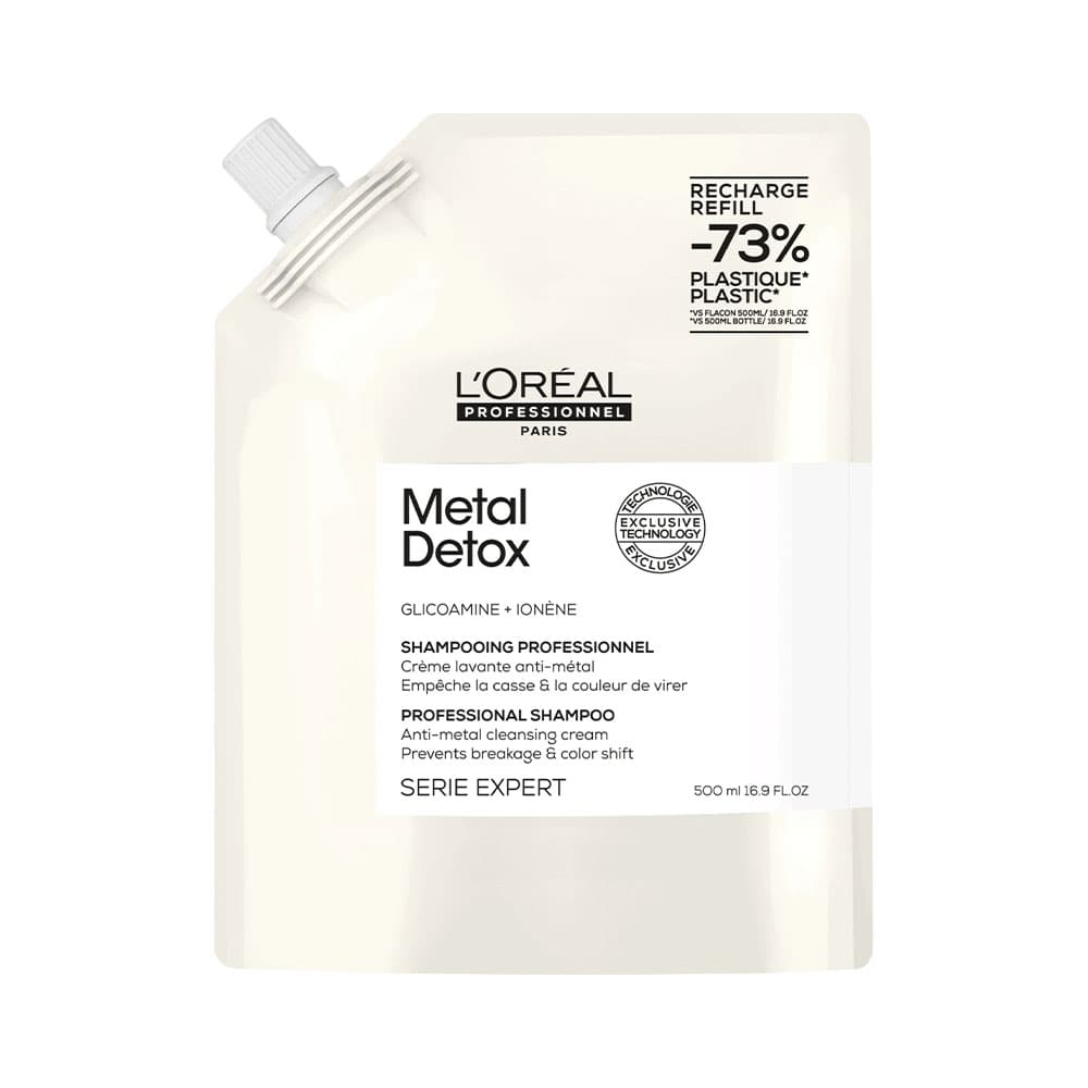 Loreal-Serie-Expert Shampoo L'Oréal Serie Expert Metal Detox Refill 500 Ml