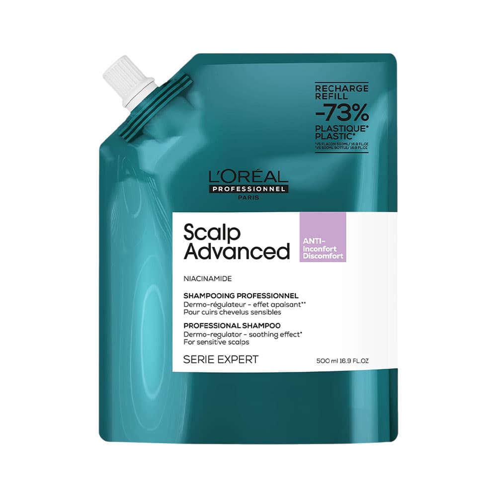 Loreal-Serie-Expert Shampoo L'Oréal Serie Expert Scalp Advanced Anti Discomfort Refill 500 Ml