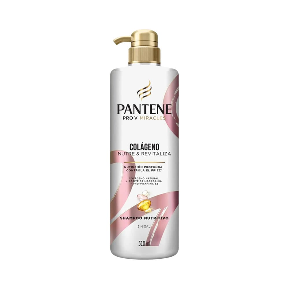 Pantene Shampoo Colageno Nutre &Amp; Revitaliza 510 Ml