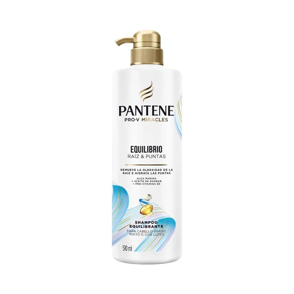 Pantene Shampoo Equilibrio Raiz &Amp; Puntas 510 Ml