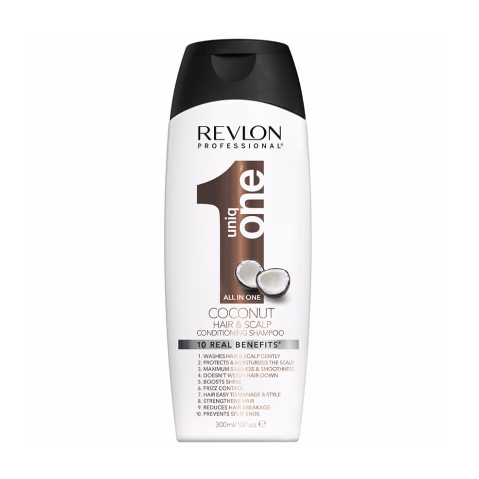 Revlon Shampoo + Acondicionador Revlon Uniq One Hair &Amp; Scalp Coconut 300 Ml