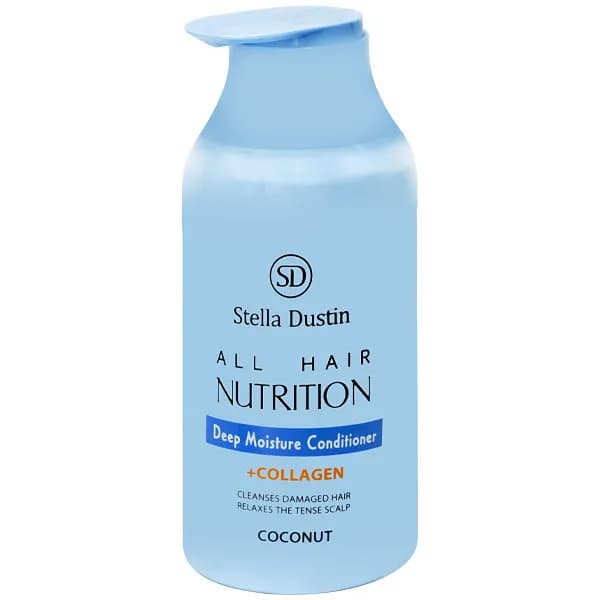 Stella-Dustin Condicionador Stella Dustin All Hair Nutrition +Collagen Coconut de 500 Ml