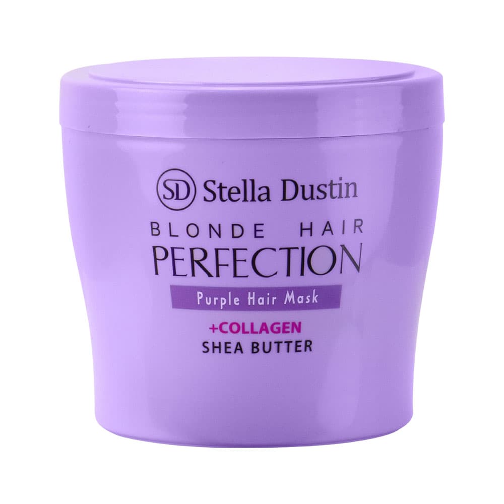 Stella-Dustin Máscara Capilar Stella Dustin Blonde Hair Perfection Purple Shea Butter 400 Ml