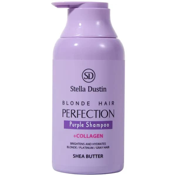 Stella-Dustin Shampoo Stella Dustin Blonde Hair Perfection Purple 500 Ml