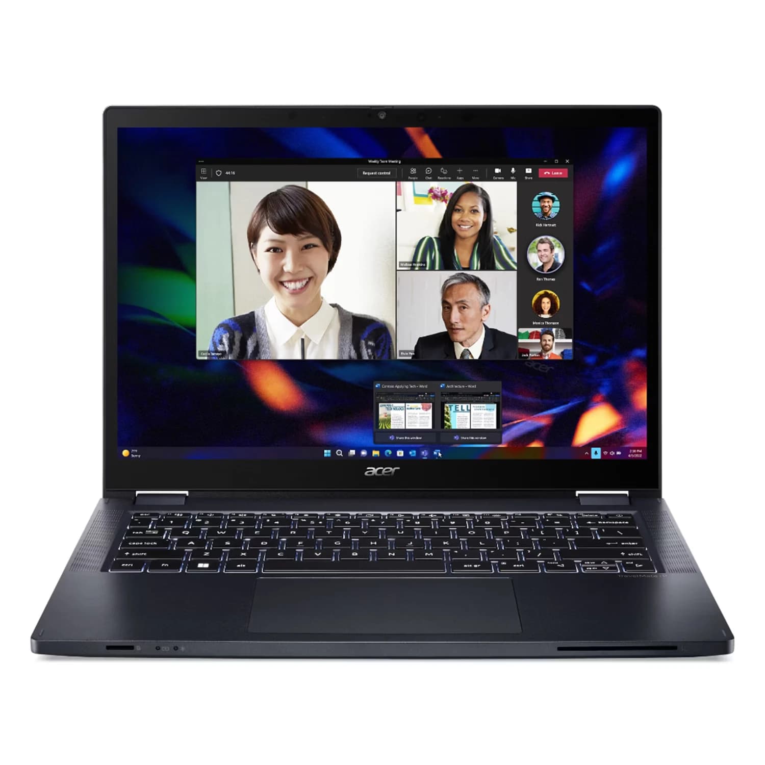 Acer Acer TravelMate P4 Spin 14 Intel Core i5-1335U 16GB RAM 512GB SSD Tela 14" WUXGA Touch Windows 11 Azul - TMP414RN53555Z