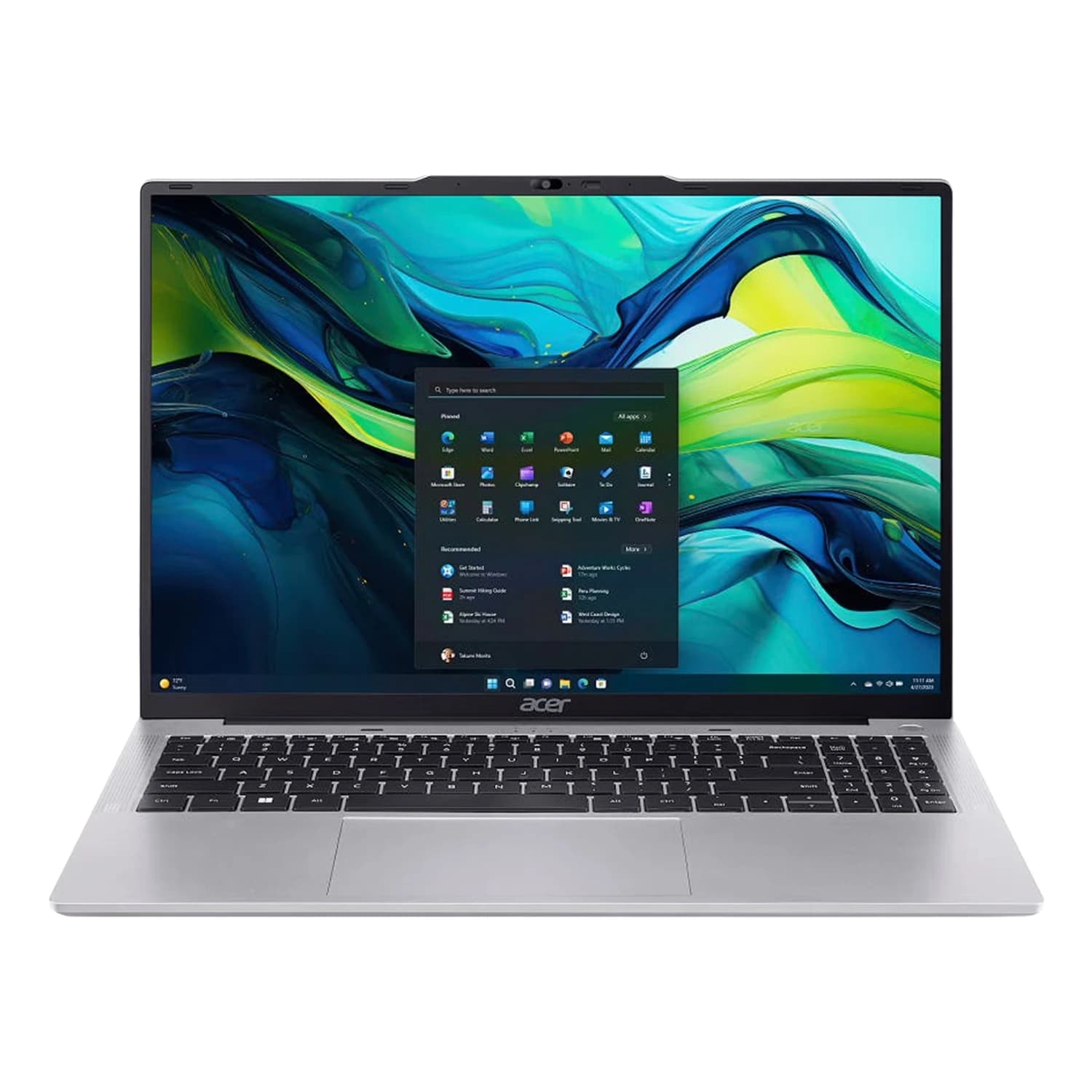 Acer Notebook Acer Aspire Lite AMD Ryzen 7-5700U 16GB RAM 512GB SSD Tela 15.6" Full HD Windows 11 Espanhol Prata - AL15-41P-R6Q5