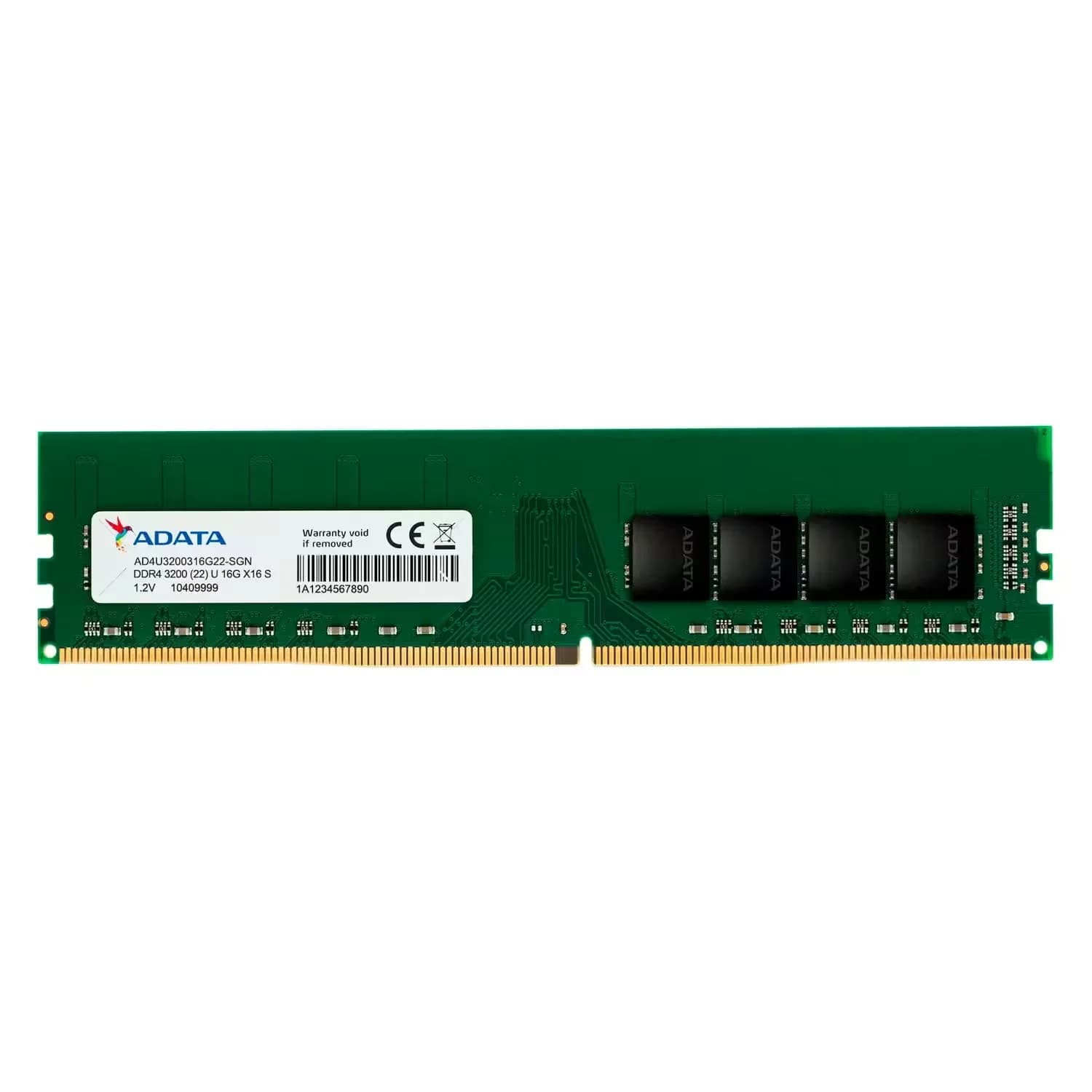Acessório · ADATA Memória RAM Adata 16GB / DDR4 / 3200MHz / 1x16GB - (AD4U320016G22-SGN)