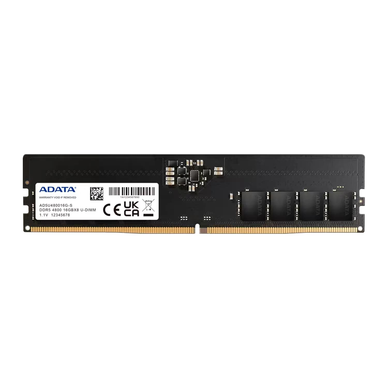 Acessório · ADATA Memoria RAM Adata 16GB / DDR5 / 4800MHz / 1x16GB - (AD5U480016G-S)
