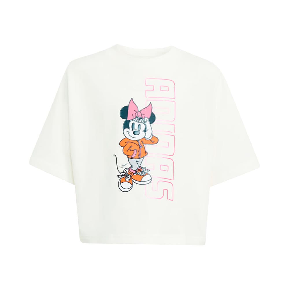 Adidas Remera Infantil JL9191 Disney Minnie Mouse Femenino