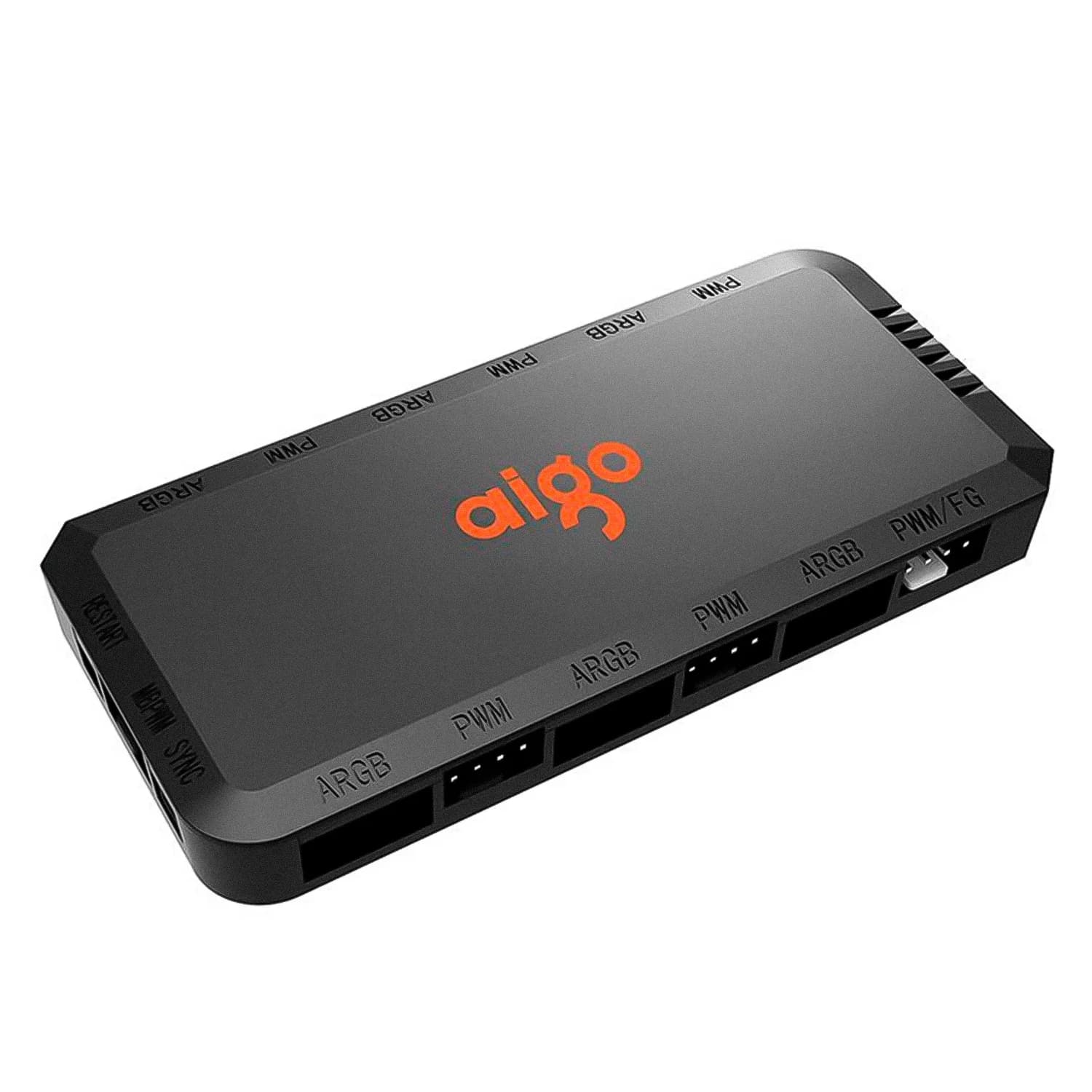 Acessório · Aigo-E-Darkflash Controladora Aigo APC1 6 Portas ARGB - Preto