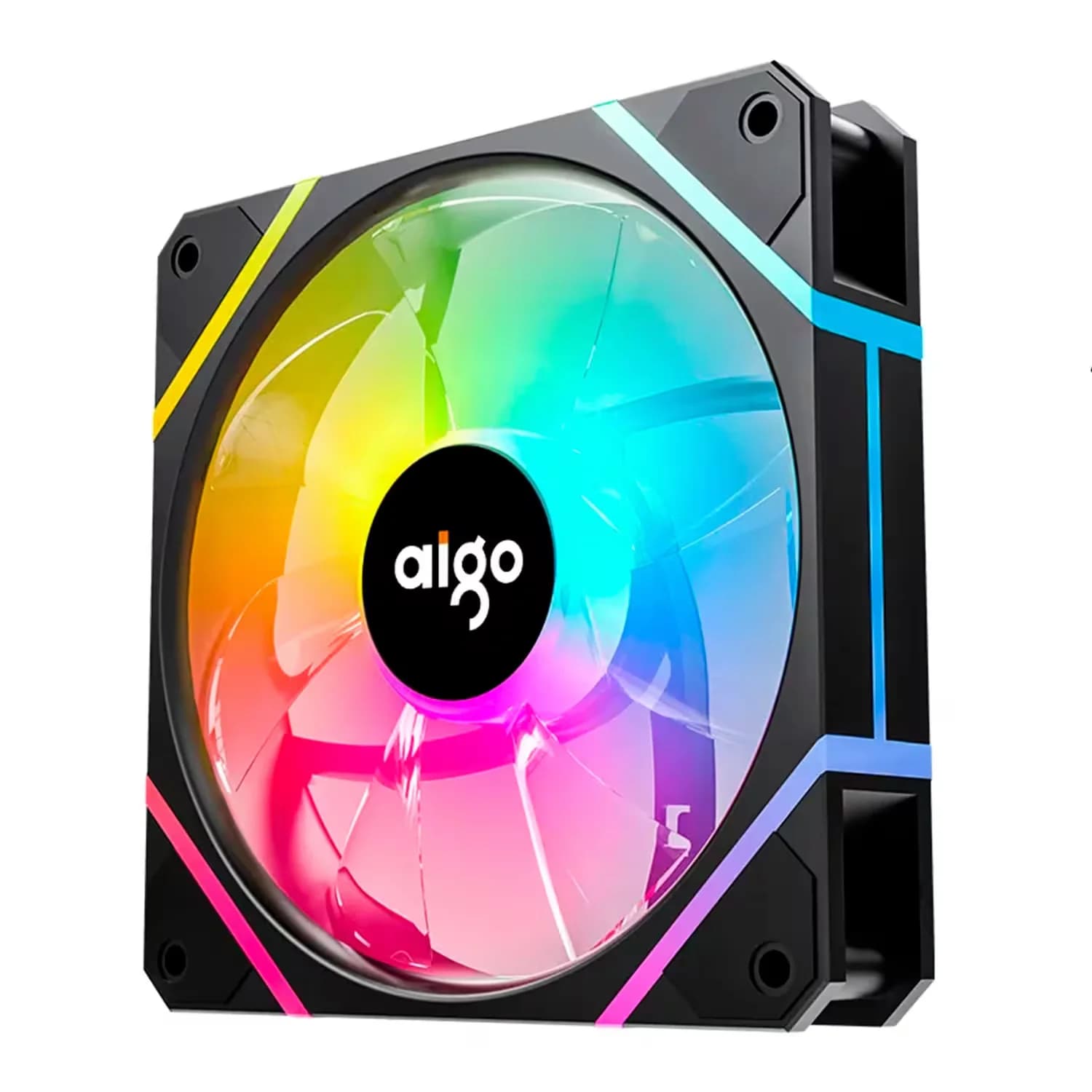 Acessório · Aigo-E-Darkflash Cooler Fan para Gabinete Aigo AM12 Pro RGB - Preto