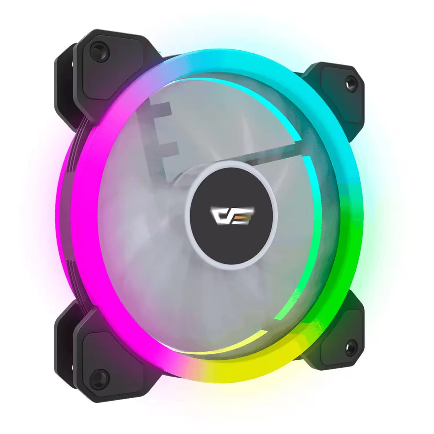 Acessório · Aigo-E-Darkflash Cooler Fan para Gabinete Aigo darkFlash DR12 ARGB 3 em 1 - Preto