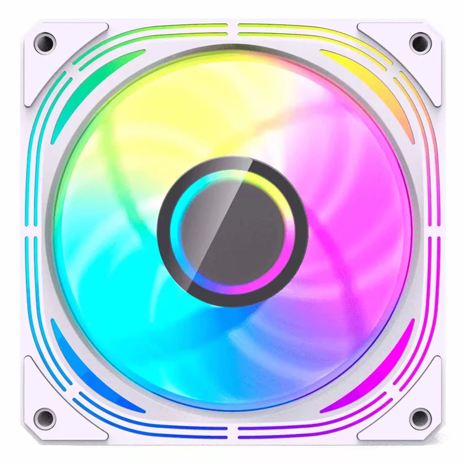 Acessório · Aigo-E-Darkflash Cooler Fan para Gabinete Aigo darkFlash INF24T ARGB - Branco