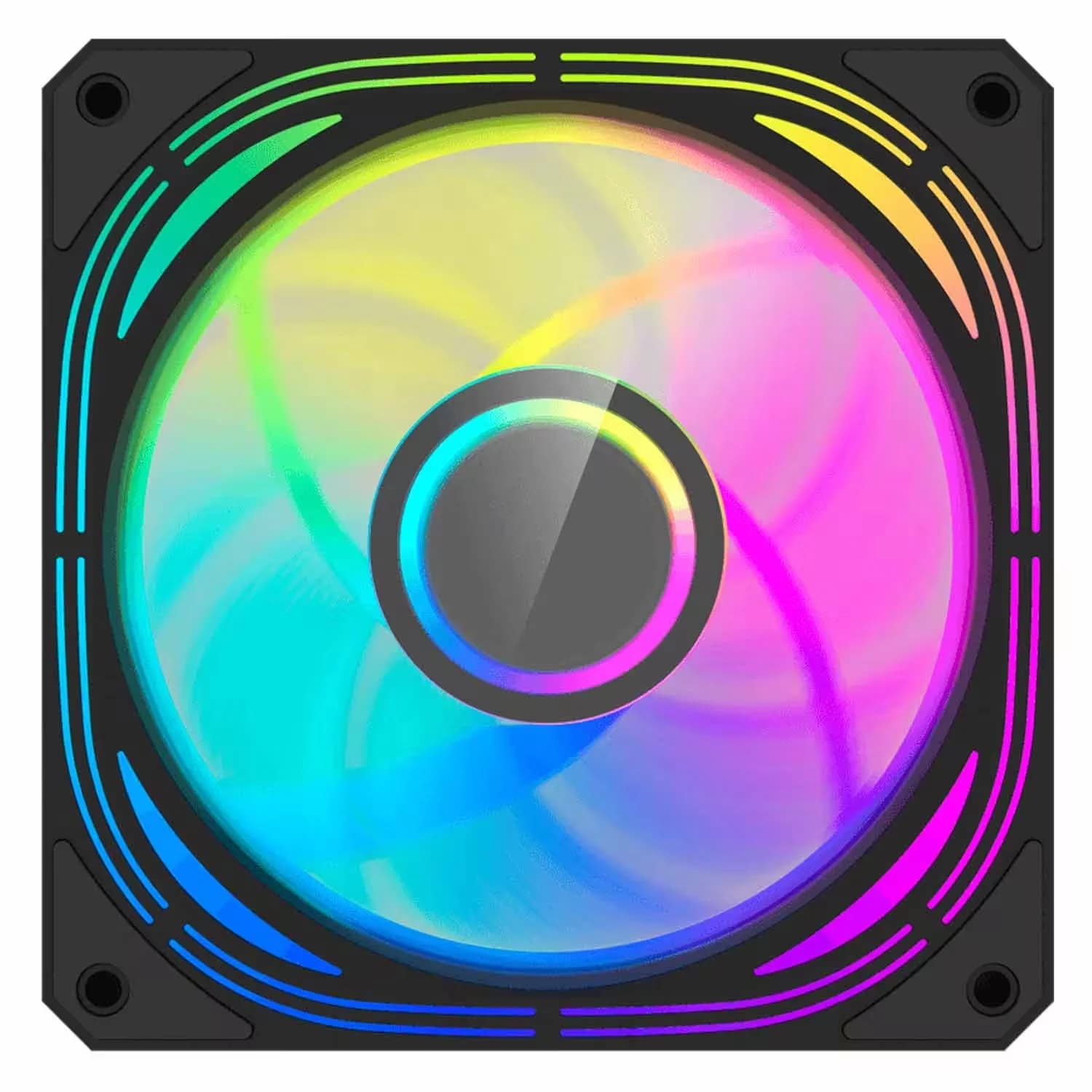 Acessório · Aigo-E-Darkflash Cooler Fan para Gabinete Aigo darkFlash INF24T ARGB - Preto