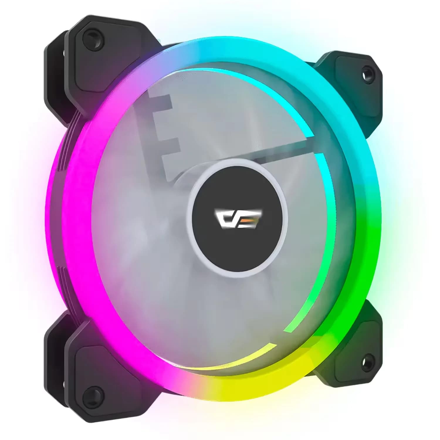 Acessório · Aigo-E-Darkflash Cooler Fan para Gabinete Aigo dasrFlash DR12 RGB - Preto